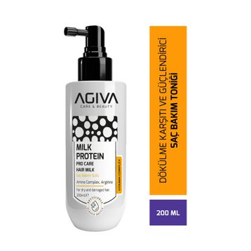 Agiva Milk Protein 200 ml Saç Bakım Sütü