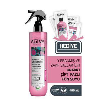 Agiva Milk Protein Amino Complex 400 ml Çift Fazlı Fön Suyu