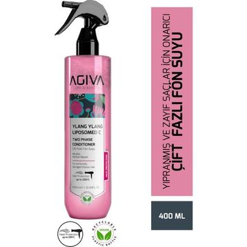 Agiva Milk Protein Amino Complex 400 ml Çift Fazlı Fön Suyu