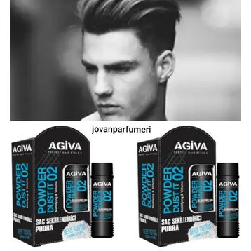 Agiva Pudra Sert Tutuş 20 gr x 2 Adet Saç Şekillendirici Sprey