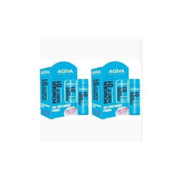 Agiva Pudra Sert Tutuş 20 gr x 2 Adet Saç Şekillendirici Sprey
