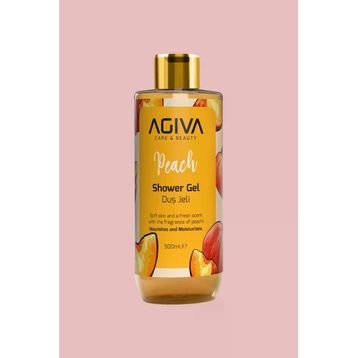 Agiva Şeftali Beauty Besleyici ve Nemlendirici 500 ml Duş Jeli