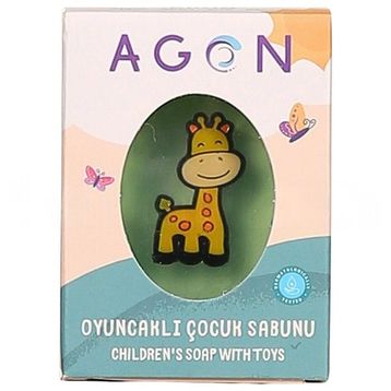 Agon Elma Ozlu El Yapimi Oyuncakli Cocuk Sabunu