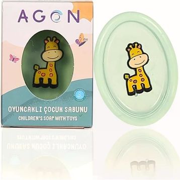 Agon Elma Ozlu El Yapimi Oyuncakli Cocuk Sabunu