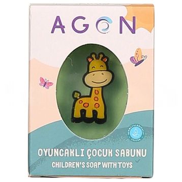 Agon Elma Ozlu El Yapimi Oyuncakli Cocuk Sabunu