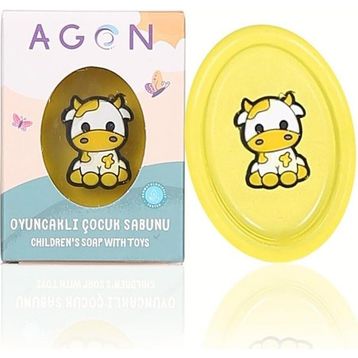 Agon Limon Özlü El Yapımı Oyuncaklı Çocuk Sabunu