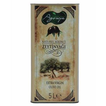 Agonya Naturel Soğuk Sıkım 5 lt Birinci Zeytinyağı