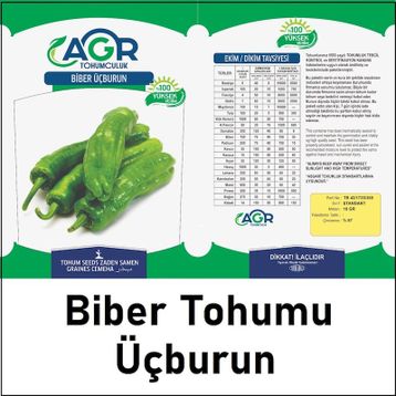 Agr 10 gr Biber Tatlı Kıl Tohumu