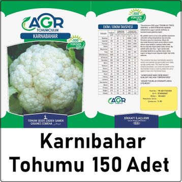 Agr 100 Adet Karnıbahar Tohumu