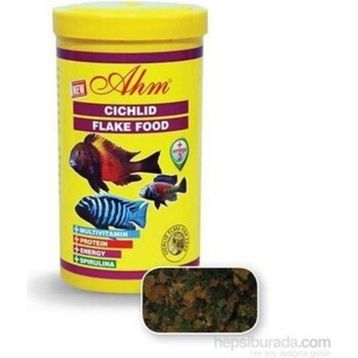 Ahm Cichlid 1000 ml Flake Food