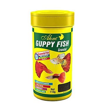 Ahm Guppy Granul Food 100 ml Balık Yemi