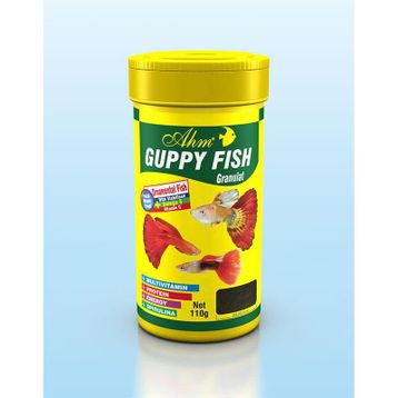 Ahm Guppy Granulat Lepistes 250 ml Balık Yemi
