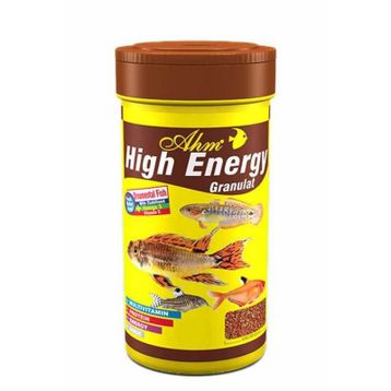 Ahm High Energy Granulat Tropikal 100 ml Balık Yemi
