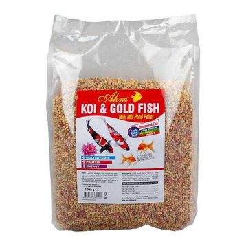 Ahm Koi Gold Fish Mini Mix Pellet 1 kg Balık Yemi