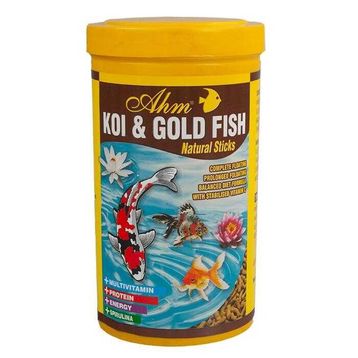 Ahm Koi Gold Fish Natural Sticks 1000 ml Balık Yemi