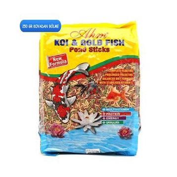 Ahm Koi Goldfish Mix Pond Sticks 250 gr Balık Yemi