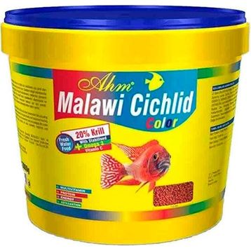 Ahm Malawi Cichlid Balığı Granulat Color Ciklet 3 kg Balık Yemi