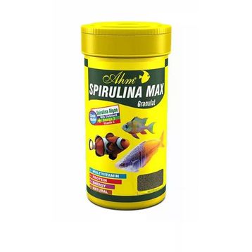 Ahm Marin Spirulina Max Granulat 250 ml Balık Yemi