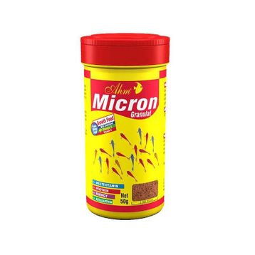 Ahm Micron Granulat Yavru 100 ml Balık Yemi