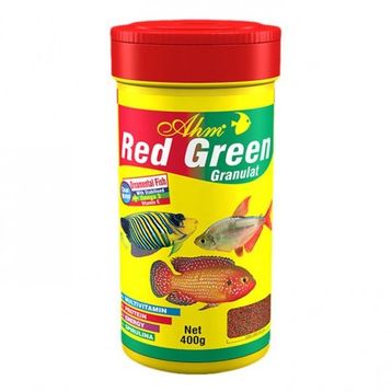 Ahm Red Green Granulat 100 ml Balık Yemi