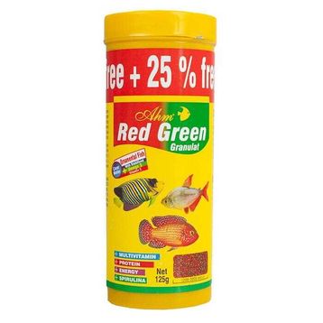 Ahm Red Green Granulat %25 Free 300 ml Balık Yemi