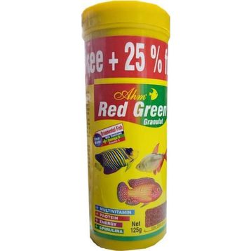 Ahm Red Green Granulat %25 Free 300 ml Balık Yemi