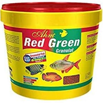 Ahm Red Green Granulat 3 Kg Karışık Ciklet Balık Yemi