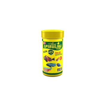 Ahm Spirulina Flake Bitkisel Ciklet Pul 100 ml Balık Yemi