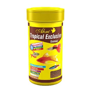Ahm Tropical Exclusive Ganulat 250 ml Balık Yemi