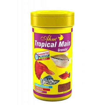 Ahm Tropical Main Food Tropikal 250 ml Balık Yemi
