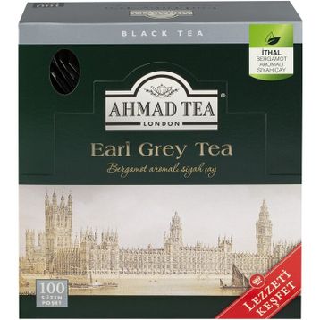 Ahmad Tea 100'lü Earl Grey Bardak Poşet Çay