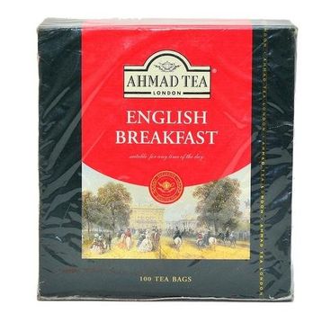 Ahmad Tea 100'lü English Breakfast Siyah Süzen Poşet Çay