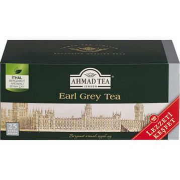 Ahmad Tea 25'li 50 gr Earl Grey Bardak Poşet Çay