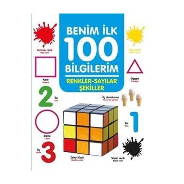 Ahmet Altay Renkler Sayılar Şekiller - Benim İlk 100 Bilgilerim
