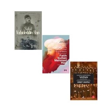 Ahmet Anapalı Tarih Seti 3 Kitap