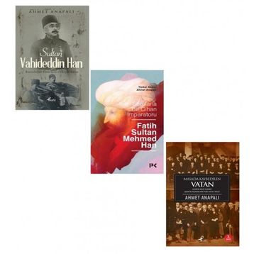 Ahmet Anapalı Tarih Seti 3 Kitap
