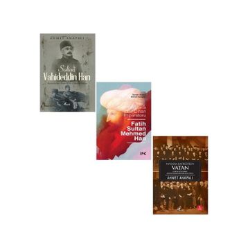 Ahmet Anapalı Tarih Seti 3 Kitap