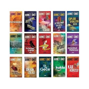 Ahmet Ümit Roman Seti - 15 Kitap
