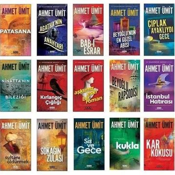 Ahmet Ümit Roman Seti - 15 Kitap