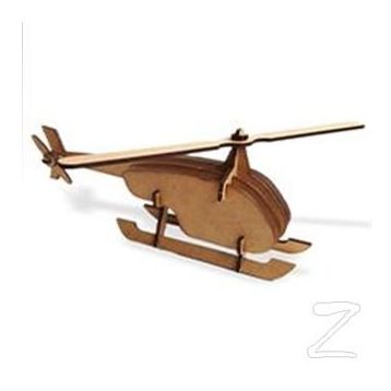 Ahşap Helikopter Maket