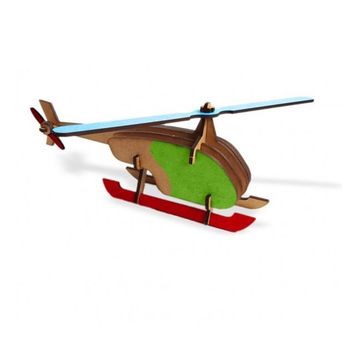 Ahşap Helikopter Maket