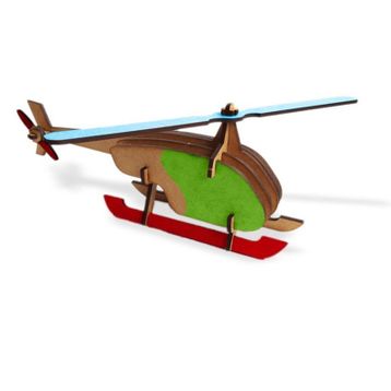 Ahşap Helikopter Maket