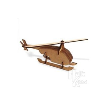 Ahşap Helikopter Maket