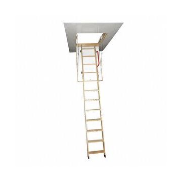 Ahşap Katlanır 60x120 cm Çatı Merdiveni