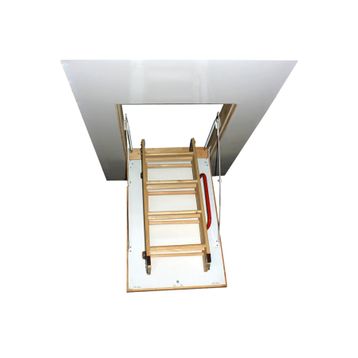 Ahşap Katlanır 60x120 cm Çatı Merdiveni