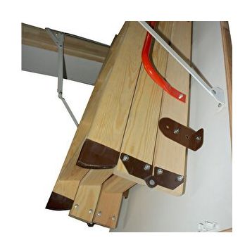 Ahşap Katlanır 60x120 cm Çatı Merdiveni