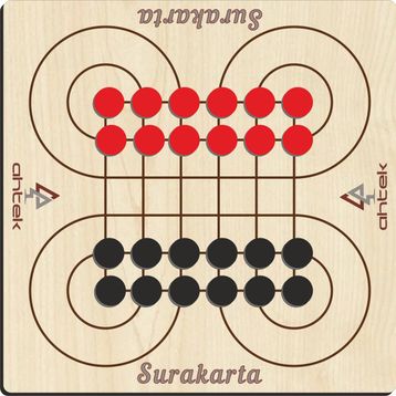 Ahtek ETİC041 Ahşap Surakarta Akıl Zeka ve Strateji Oyunu