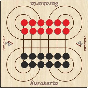 Ahtek ETİC041 Ahşap Surakarta Akıl Zeka ve Strateji Oyunu