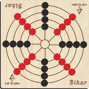 Ahtek ETİC042 Ahşap Bihar Akıl Zeka ve Strateji Oyunu