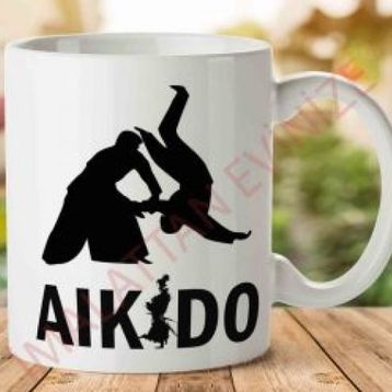 Aikido Dövüş Baskılı Kupa